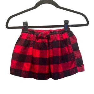 Carter’s Buffalo Plaid Buffalo Check Red and Black Skirt Size 4T